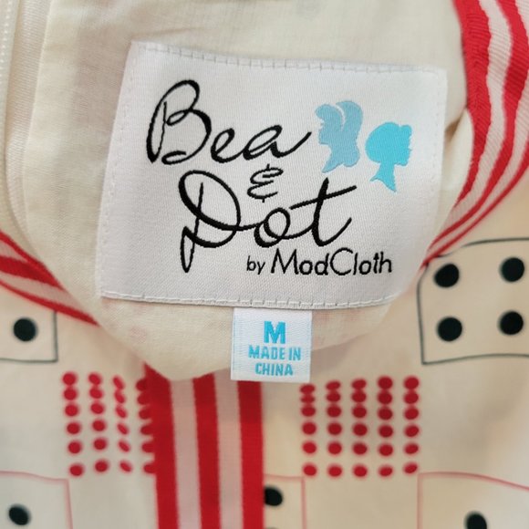 Modcloth Bea & Dot Dice Dress - Picture 5 of 5